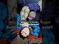Which one is stronger, the animated Superman or Darkseid? #foryoupage #superman #dc #darkseid