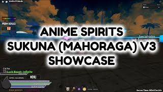 [ANIME SPIRITS] SUKUNA MAHORAGA V3 SHOWCASE