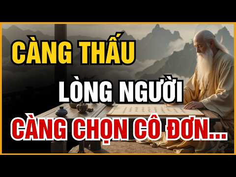 TẠI SAO NGƯỜI CÀNG NHÌN THẤU LÒNG NGƯỜI, KẺ THỨC TỈNH CÀNG CHỌN SỐNG CÔ ĐƠN?