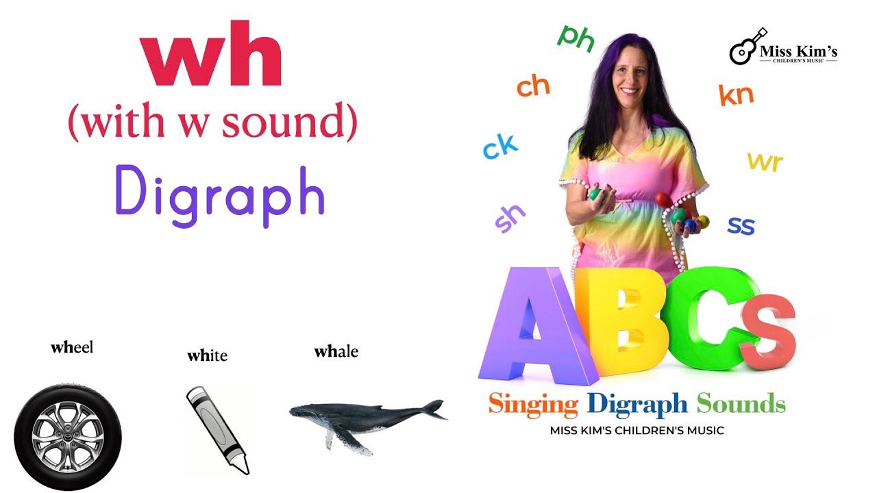 Wh digraph (sounds like w) - YouTube