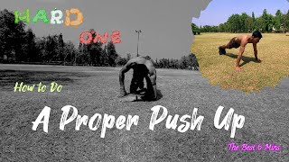 Mastering Proper Push-Ups: Form, Techniques, and Common Mistakes