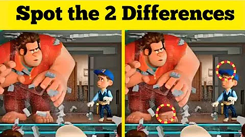 Spot the Difference: Wreck It Ralph| (Part 1) | Find the difference #1