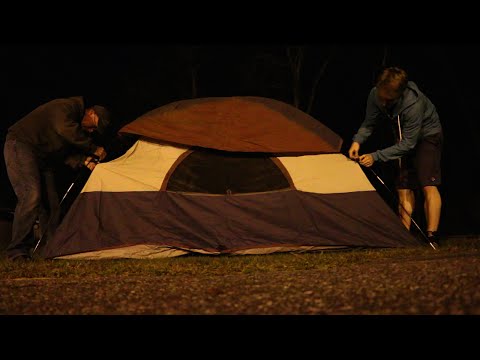 GETTING IN TENTS!