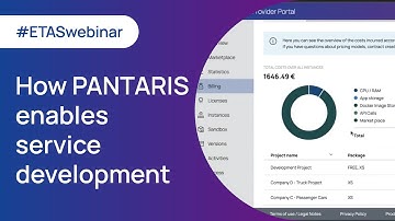 How PANTARIS enables automotive service development in the cloud | ETAS Webinar