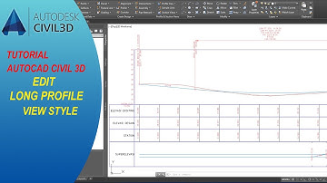 Autocad Civil 3D Edit Long Profile View Style