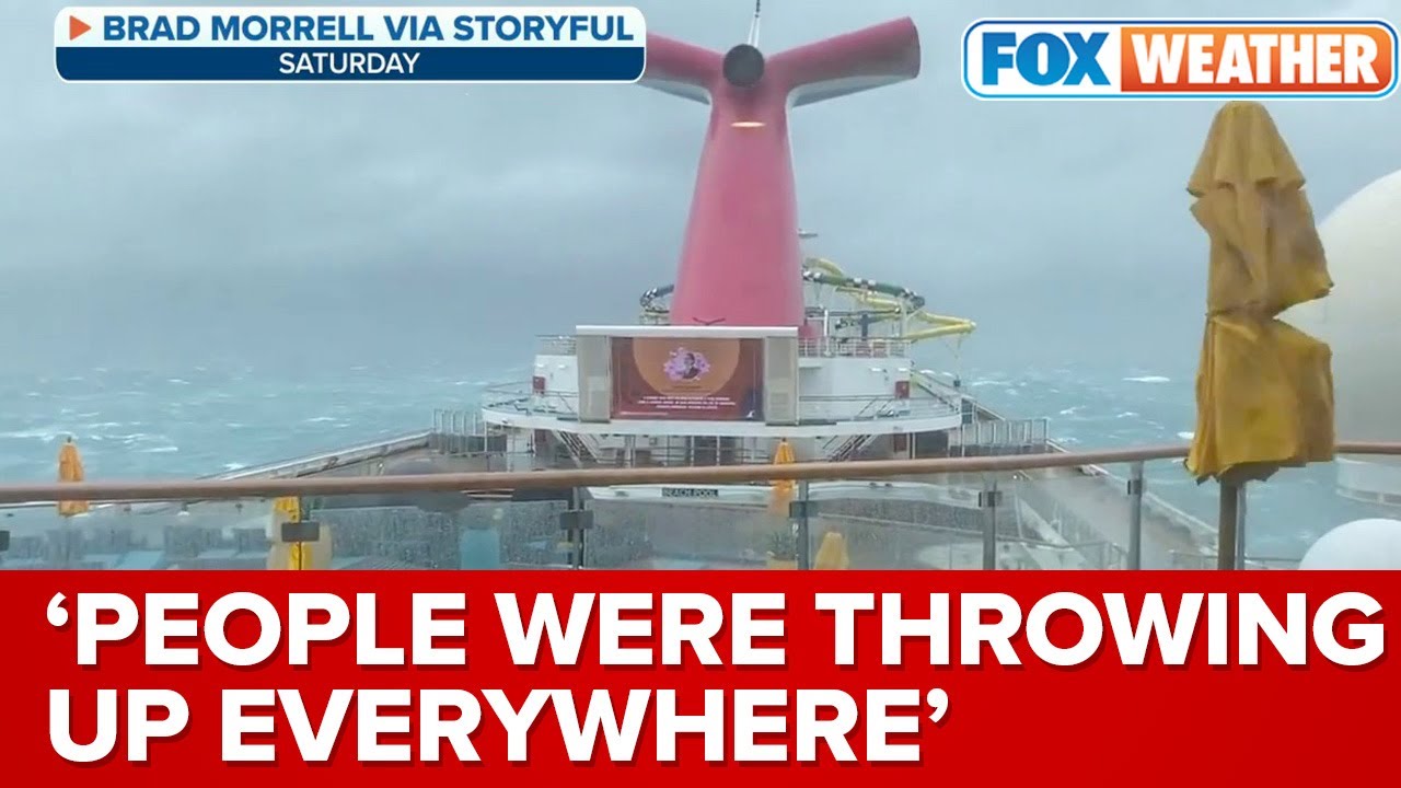'People Were Hurt': Passenger On Carnival Cruise Ship Describes Terrifying Experience During