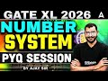 GATE XL 2026 General Aptitude Number System | GATE General Aptitude 2026 By Ajay Sir