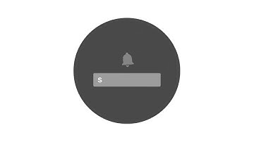 Minimalist Red White Subscribe Button Animation Video