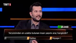 Yeryüzünden en uzakta bulunan insan yapımı araç hangisidir? Fatih Günay - 3'te 3 - TRT 1