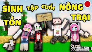 REDHOOD VÀ MỀU THỬ THÁCH SINH TỒN NÔNG TRẠI TRONG MINECRAFT TẬP CUỐI:REDHOOD PHÁ BANH MAP NÔNG TRẠI