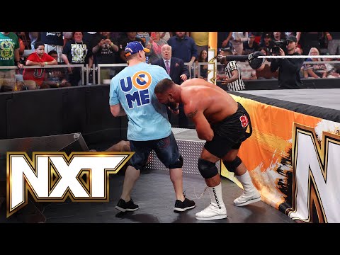 John Cena helps Carmelo Hayes beat Bron Breakker: NXT highlights, Oct. 10, 2023