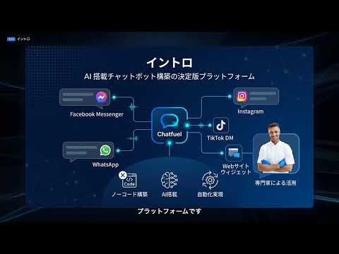 【Chatfuel】完全解説 — WhatsApp・Instagram・Messengerのノーコードチャットボット構築プラットフォーム