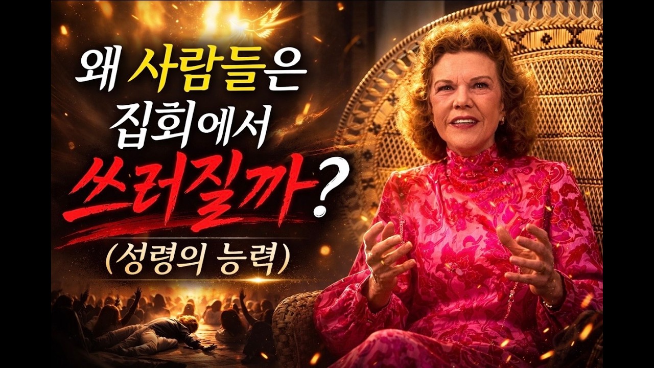 *한국어더빙* 캐서린쿨만이 말하는 집회에서 쓰러지는 현상