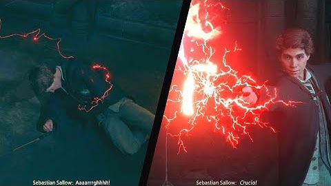 What Happens if You Cast Crucio on Sebastian VS Ask Him to Use It On You? | Hogwarts Legacy