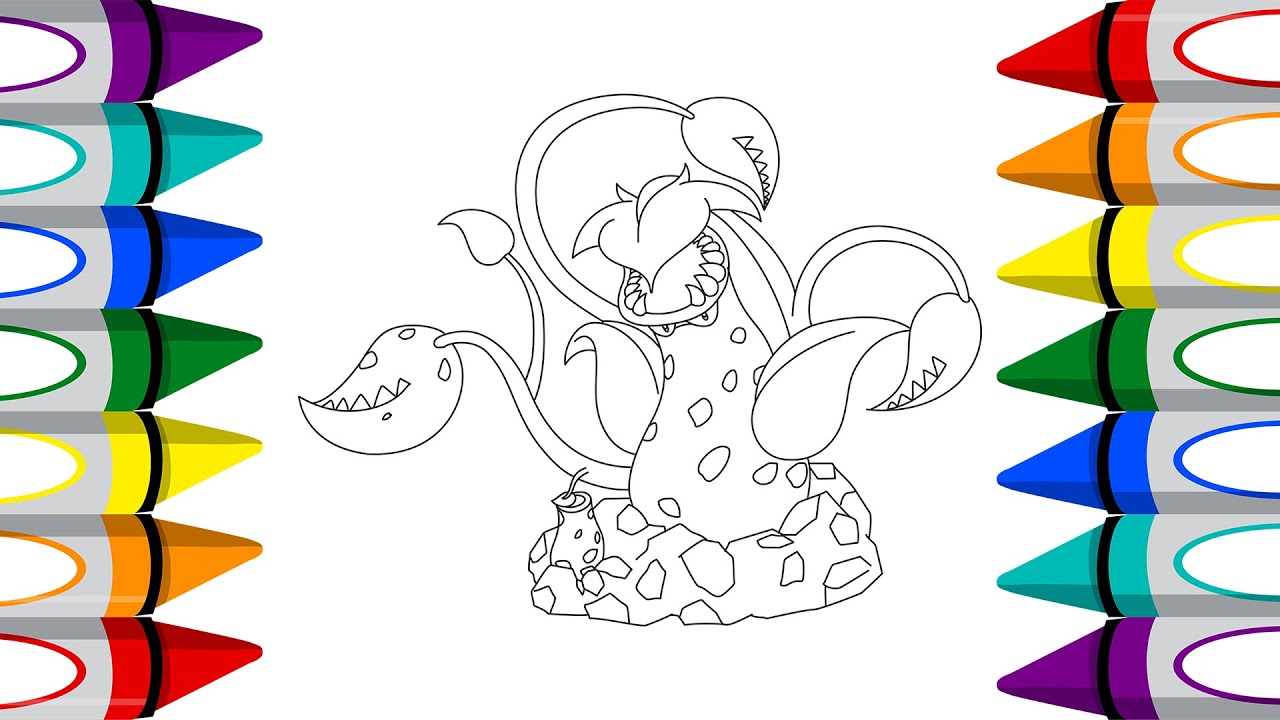 How To Coloring Mega Victreebel X - Coloring Pages | Pokemon