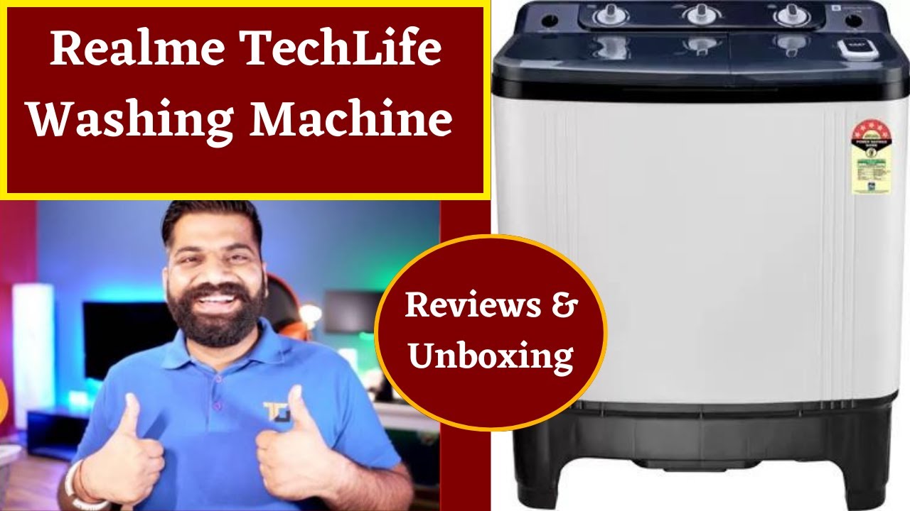 Realme washing machine unboxing & Review || Realme techlife washing ...