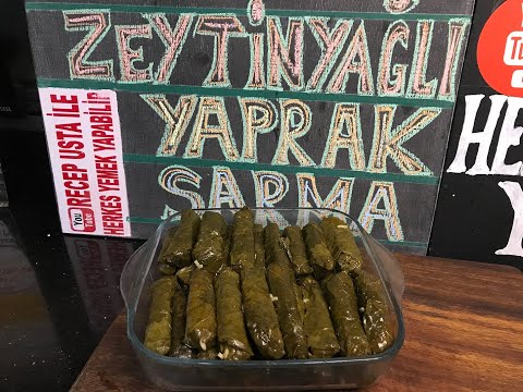 Ustasından Antep Usulü Yaprak Sarma Tarifi / Gaziantep Usulü Yaprak Sarma Nasıl Yapılır