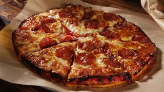 Bardo's Serves South Shore Style Bar Pizza at Castle Island Brewery in Southie