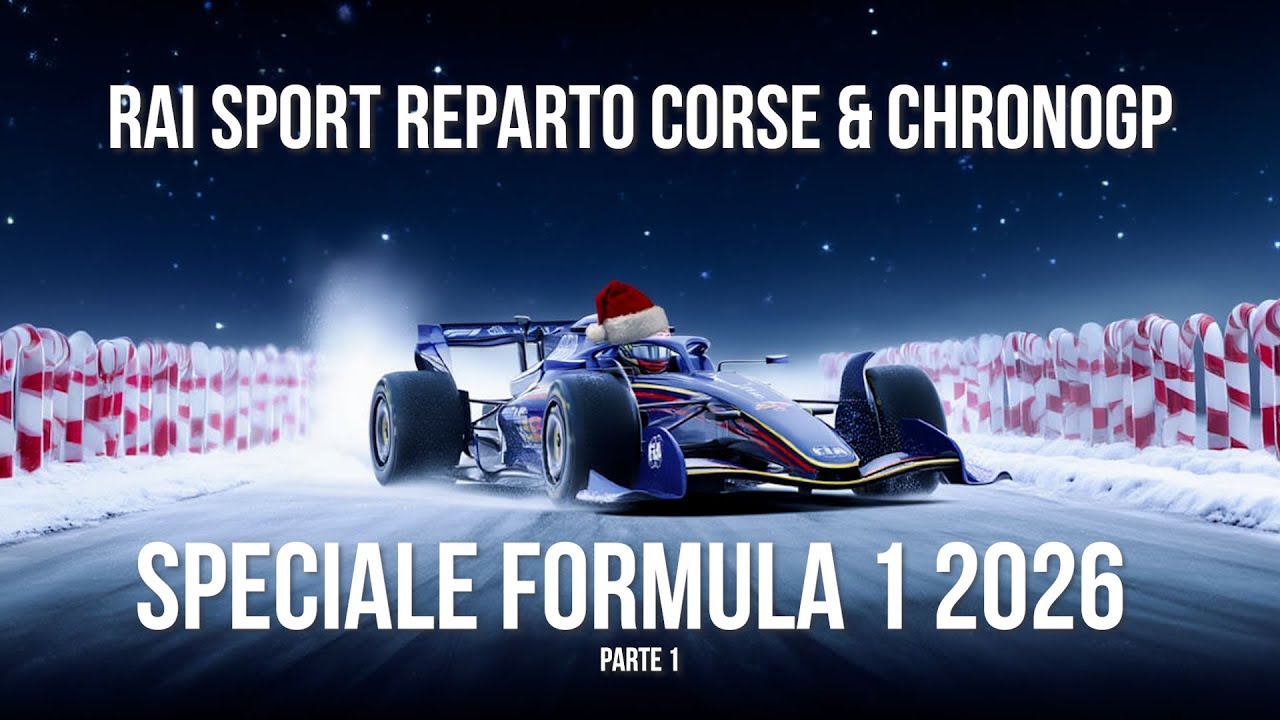 RAI Sport REPARTO CORSE e CHRONOGP - Speciale Formula 1 2026 - Parte 1