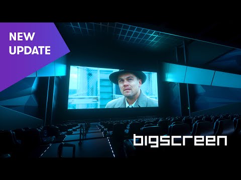 BIGSCREEN UPDATE: watch 3D movies & live events in VR with friends on Oculus Quest, Rift S, and more