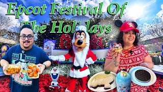 Epcot Festival of the Holidays 2025 | New Holiday Food, Merch, Entertainment & More!