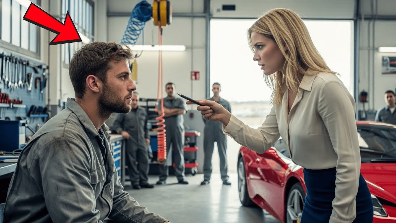 «Regarde-Moi Encore Et Tu Es Viré !» Cria La Millionnaire Au Mécano Pauvre… Puis Elle Resta Muette…