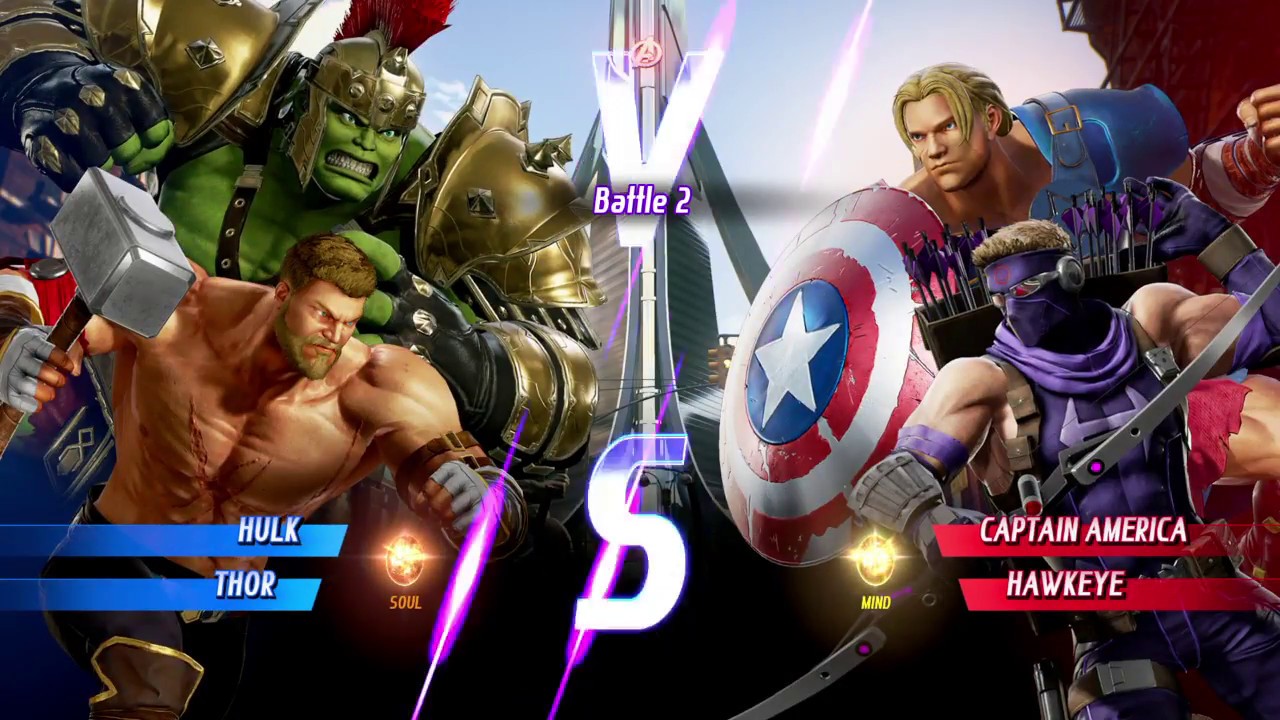 Marvel Vs Capcom Infinite Hulkthor Alt Costumes Gameplay In Arcade Mode