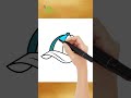 Easy cap drawing | #shorts #drawing #painting #art #youtube #sketch