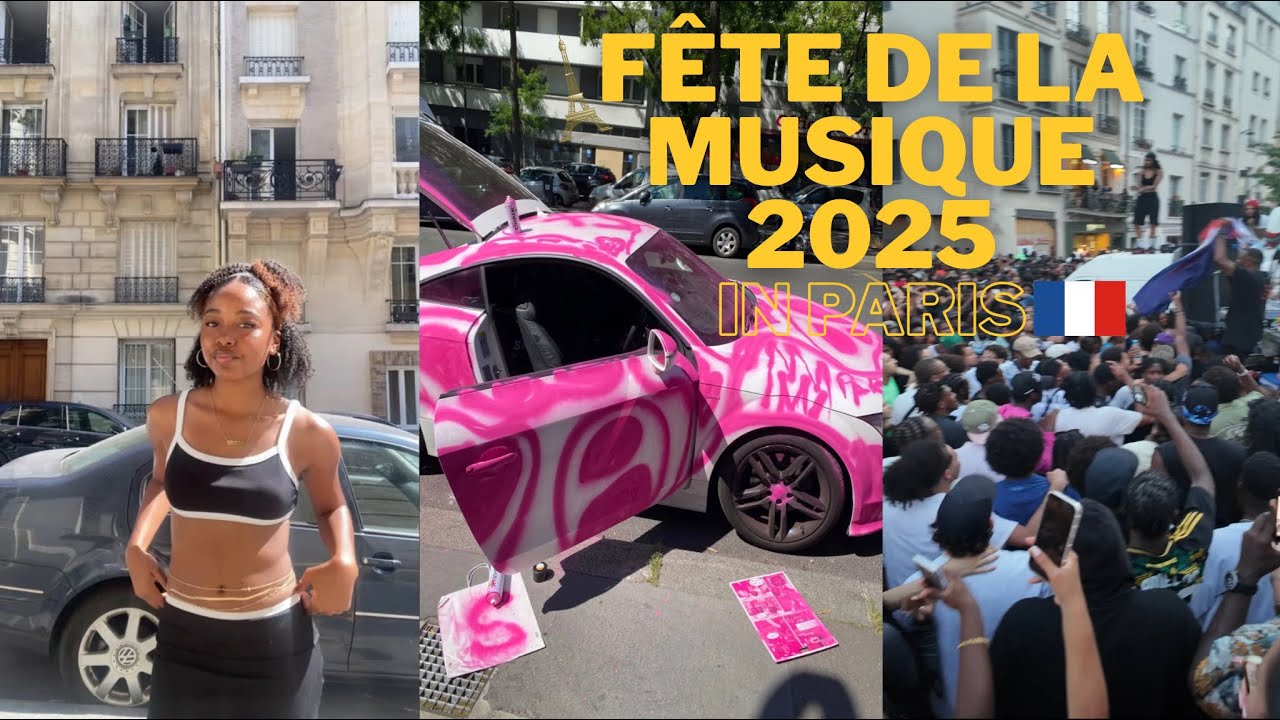 Fête de la musique 2025🇫🇷|| Paris  Travel Vlog