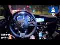 Ultimate Night POV Drive 2024 Alfa Romeo Giulia 280 PS ASMR German Autobahn Topspeed