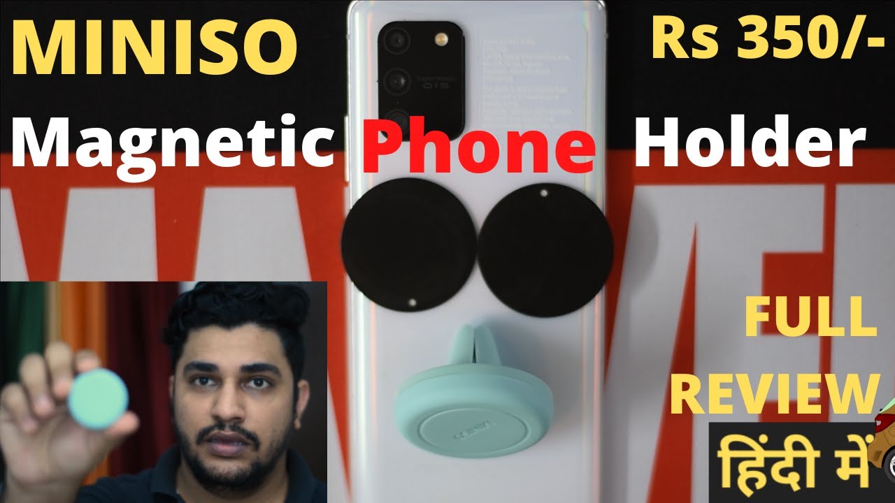 Phone holder for car From MINISO Best phone holder in budget