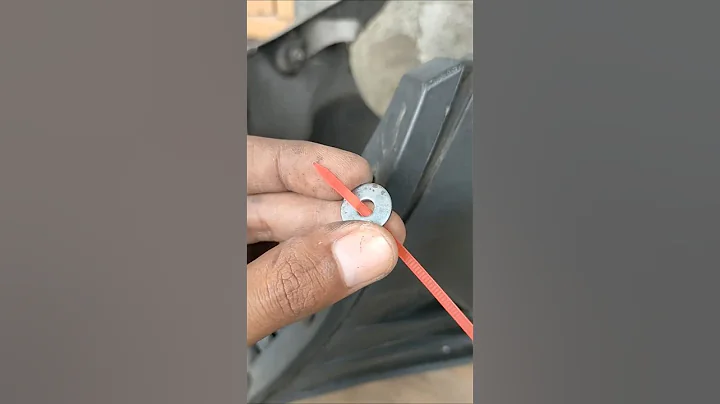 Repairing a Plastic Bumper Clip using Ties and Washers! thumbnail