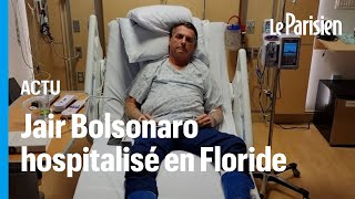 Brésil : l’ex-président Jair Bolsonaro hospitalisé aux États-Unis