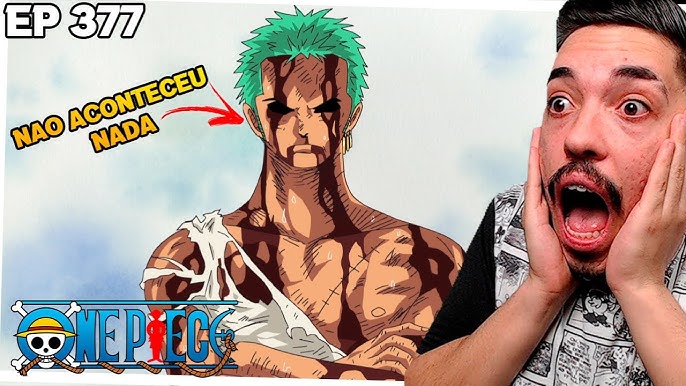 ONE PIECE EPISODIO 377 (ARCO THRILLER BARK) REACT 