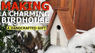 Building a Birdhouse // No talking, just a man working in his shop // Gift reveal by Mike Freda 155 views 2 years ago 6 minutes, 59 seconds