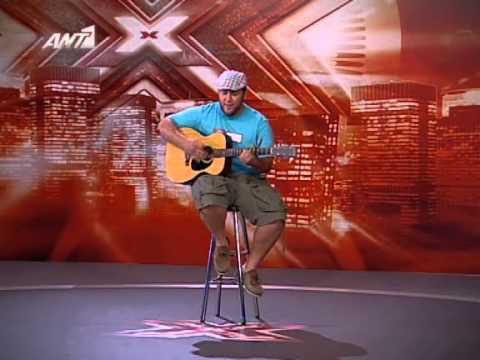 X Factor 3 Greece - Auditions 2 - Xaris Antoniou