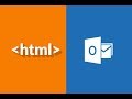 How to Embed HTML Template on Outlook Email Client