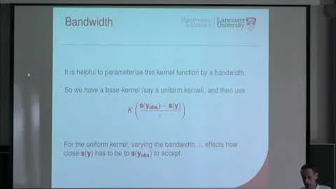 Prof. Paul Fearnhead | Asymptotics of Approximate Bayesian Computation
