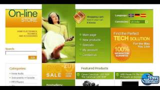 Download Electronics Store OsCommerce Template by  Glenn