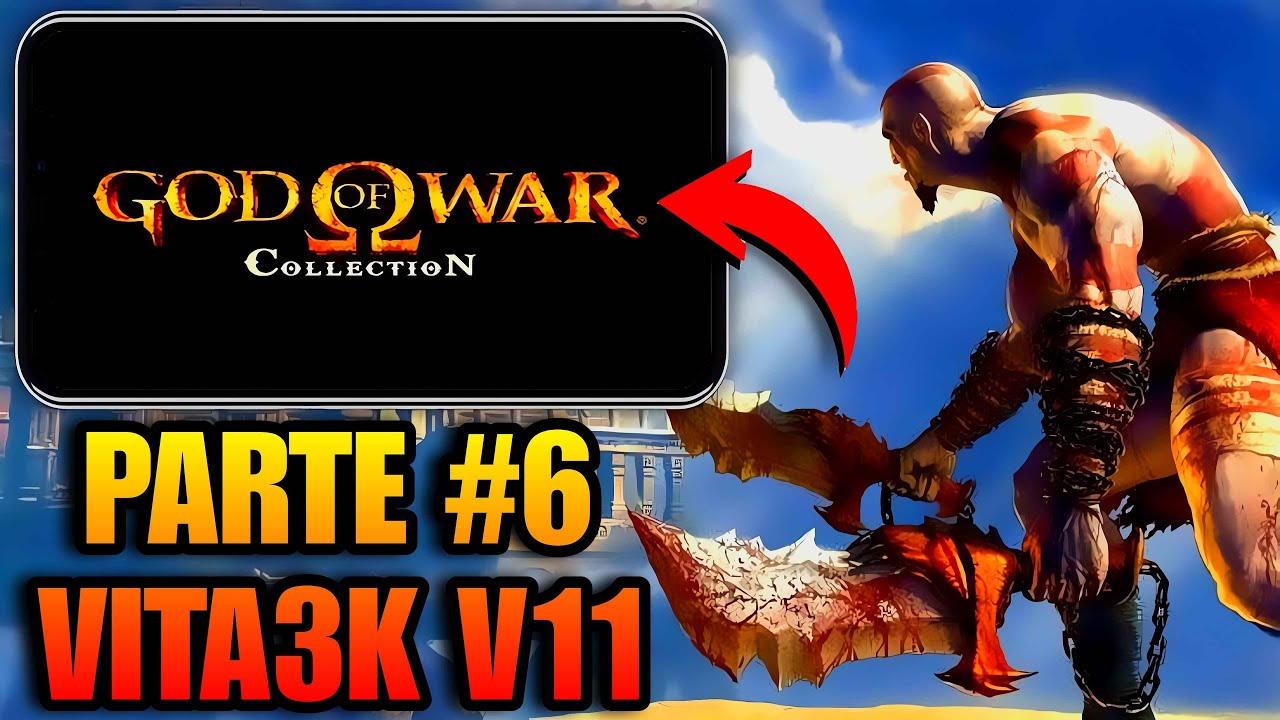 God of War 1 Collection, parte #6 hack 60 FPS en Vita3K V11 en Android LG V60 ThinQ en 2024