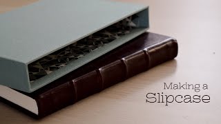 Box Making ASMR (no music) | A Slipcase for a Medieval Binding
