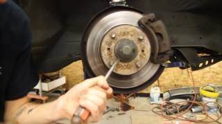 240sx Episode 8: 5 lug conversion and NEW WHEELS!!