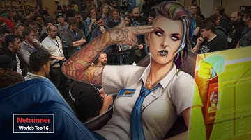 Top 16.2 | Netrunner | FFG Worlds 2015 | Chris McCulloch - Noah McKee