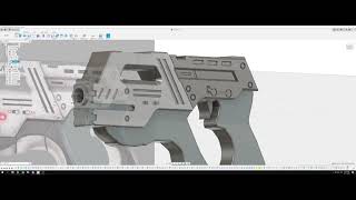 M77 Paladin Modelling - Handle - Fusion360