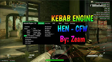 Ghosts/PS3/CFW/HEN - NEW Kebab Engine Free Menu + Download 🔥🐍