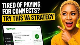 Stop Paying For Connects! This Strategy Gets You More VA Jobs