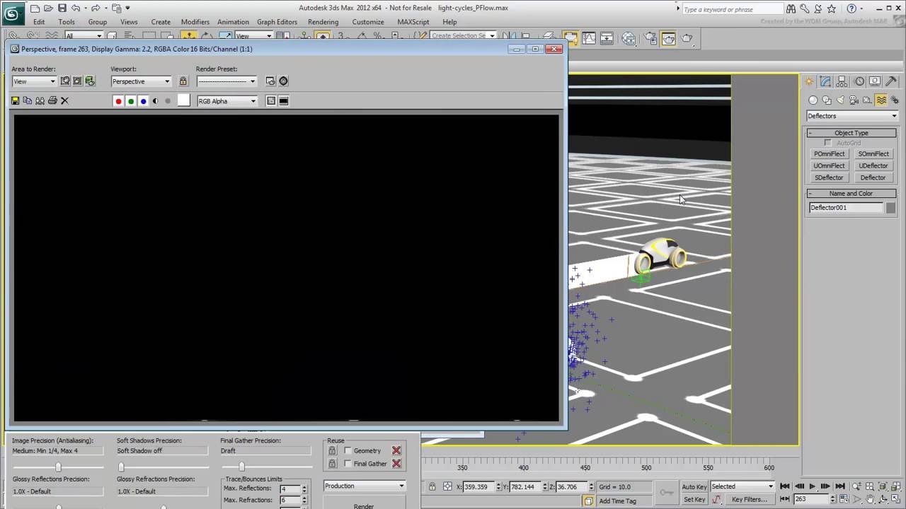 autodesk revit Creating Light Cycle Effects in 3ds Max - Part 7 - Particle Explosion