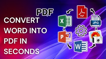 Convert MS Word file  into PDF in Seconds! 📄➡️🚀