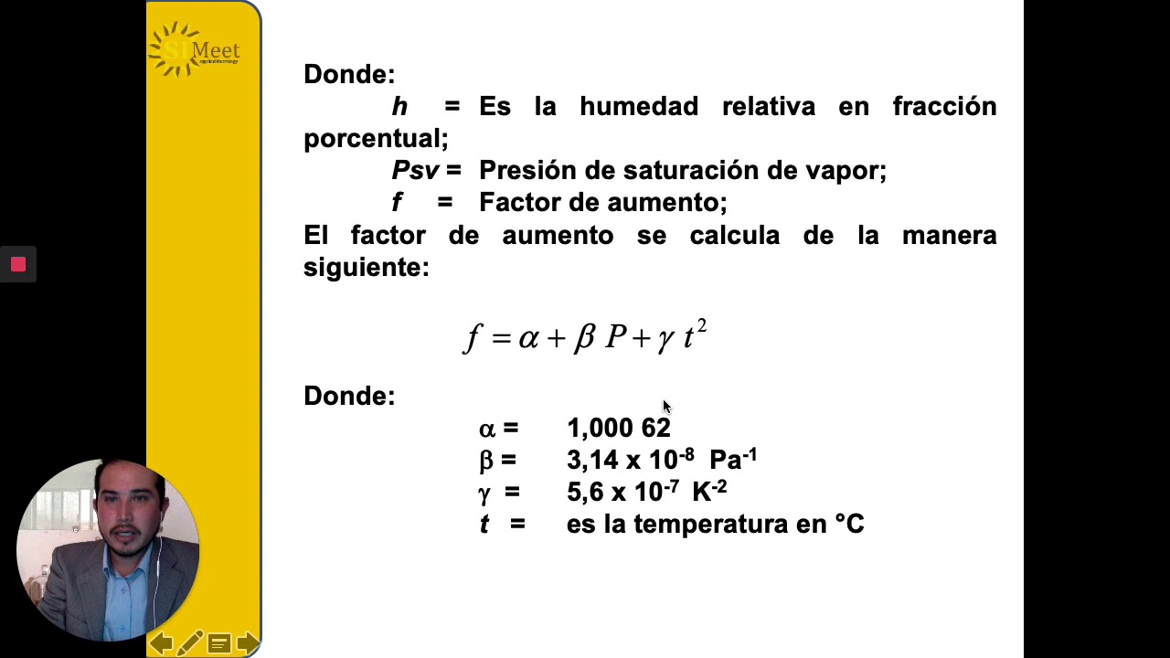 Cálculo de la densidad del aire formula CIPM 2007 parte 2 YouTube Cálculo de la densidad del aire formula CIPM 2007 parte 2 YouTube