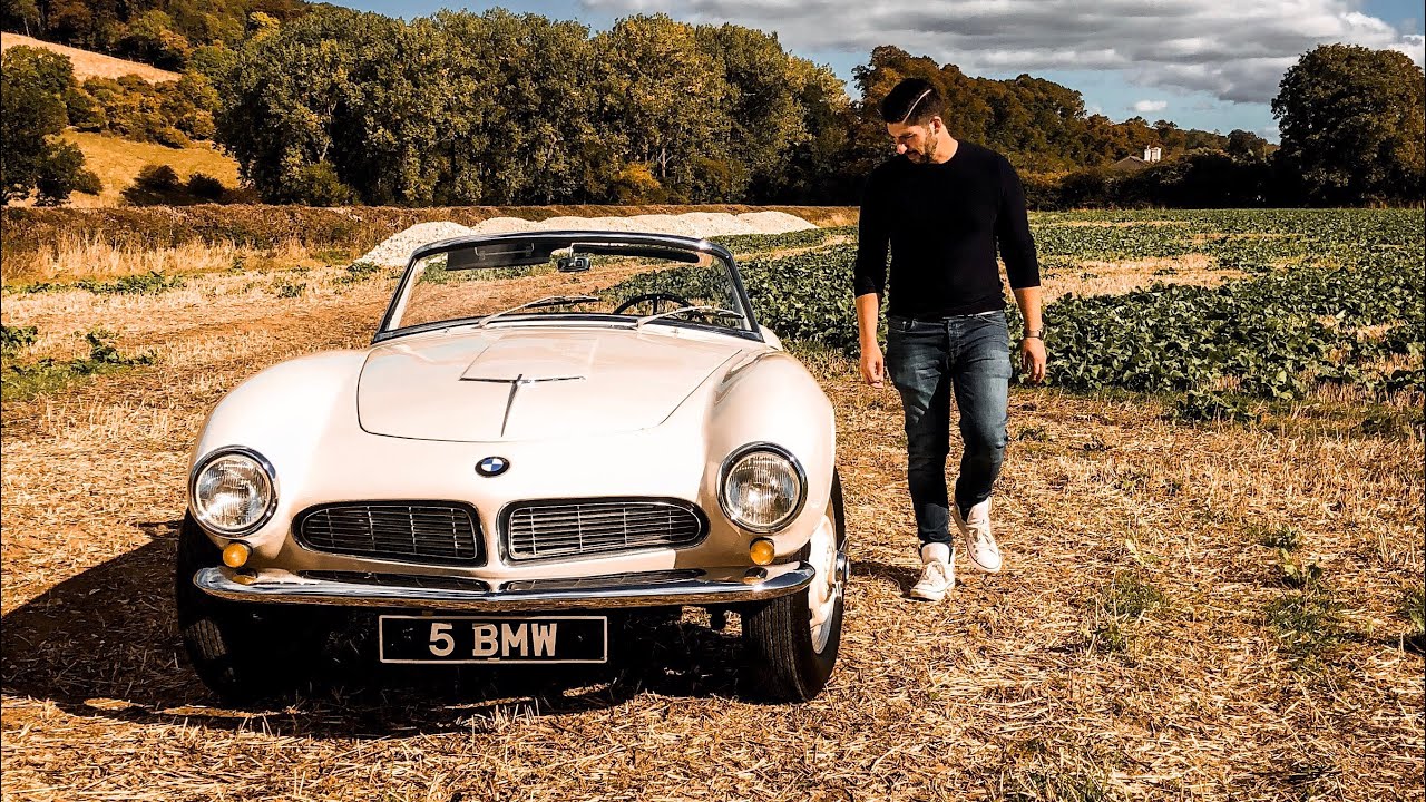 Experiencing A £2Million BMW 507 roadster! ft Queen B - YouTube